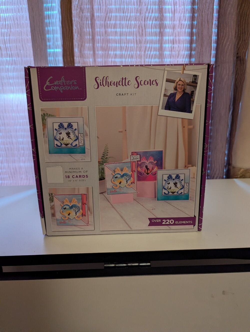 New Crafters Companion Silhouette Scenes Craft Kit - 220 Pcs, #54